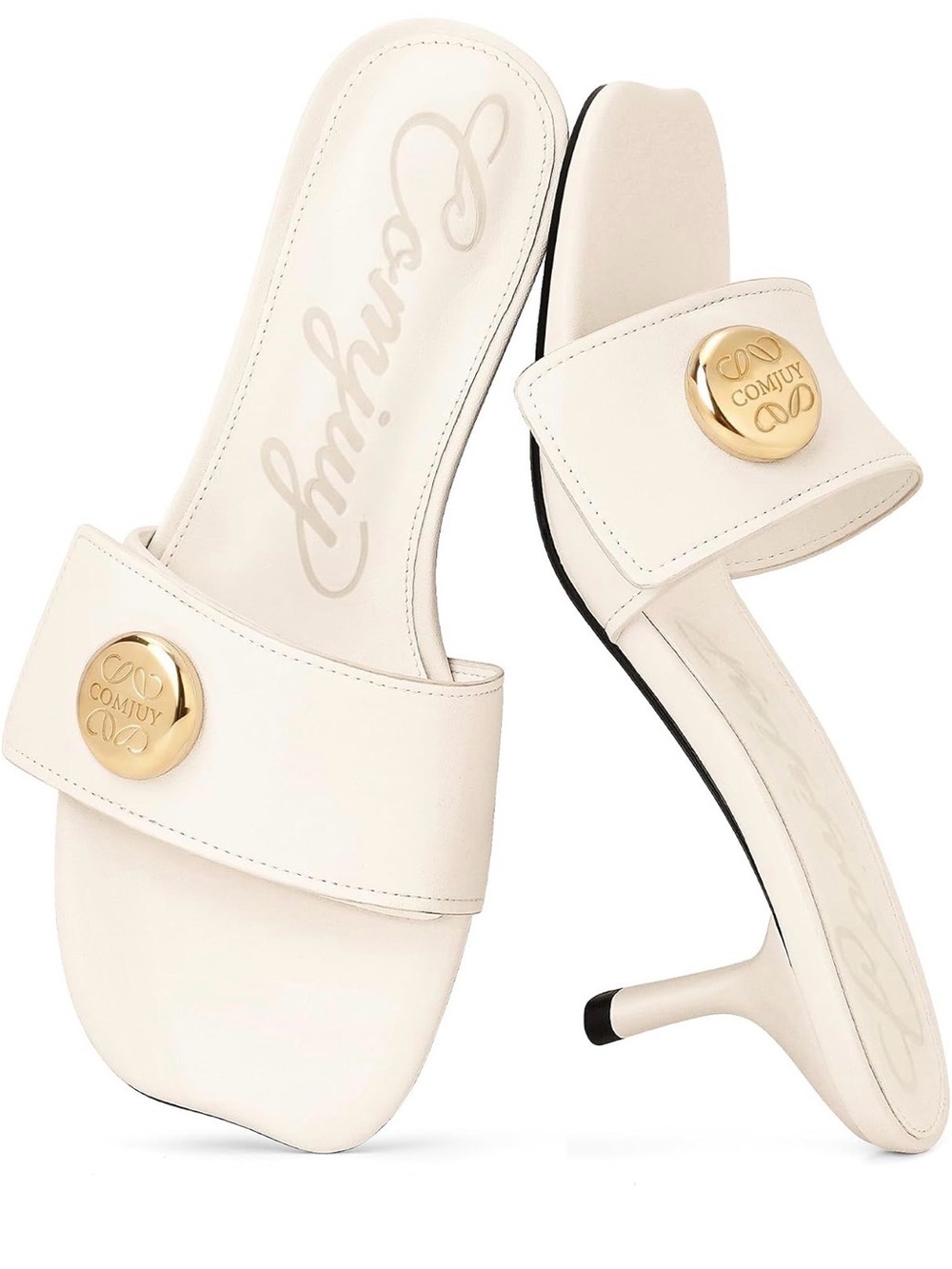 Womens Kitten Heels Sandals